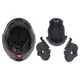 W-TEC Zoroz P/J klappbarer Motorradhelm - Matt Black-Fluo Pink