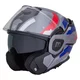 W-TEC Zoroz P/J klappbarer Motorradhelm - Matt Black-Fluo Pink