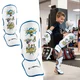inSPORTline Shinzox Schienbeinschoner für Kinder - weiß - weiß