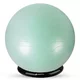 Gymnastikball inSPORTline Stretch Ball 75 cm mit BallBase - mocha mousse - mint