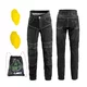 Herren-Motojeans W-TEC Biterillo Evo - schwarz - schwarz