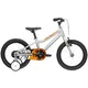Kinderfahrrad Kross Racer 4.0 16" - Modell 2024 - silber - silber