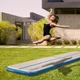 Airtrack inSPORTline Airstunt 500x100x10 cm weiß mit elektrischer Pumpe