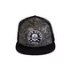 Mütze BLACK HEART Bastard Skull Trucker - khaki-schwarz - khaki-schwarz