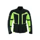 Touring-Motojacke für Männer BOS Maximum - schwarz - neon