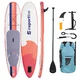 Paddleboard mit Zubehör inSPORTline WaveTrip 11'6" G3 - gelb - korall