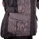 W-TEC Barbata Damen-Motorradjacke - Schwarz-Grau-Rosa