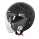 W-TEC Vernante Motorroller Helm - Black Matt-Corsa Red - Glossy Black