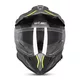 W-TEC Valso Grafik Motorradhelm - bílo-červeno-modrá