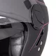 W-TEC Vernante Motorroller Helm - Black Matt-Corsa Red