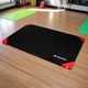 Gymnastikmatte inSPORTline Gabyk T90 200x120x6 cm - schwarz - schwarz