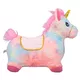 Hüpfendes Pferd inSPORTline Beridino mit Soundeffekten - rosa