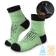 Wasserdichte Bambus-Socken inSPORTline Pantris AG+ antibakteriell - blau - grün