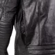 W-TEC Murayo Leder-Motorradjacke - schwarz