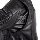 W-TEC Murayo II Leder-Motorradjacke - schwarz