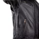 W-TEC Murayo II Leder-Motorradjacke - schwarz