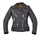 W-TEC Brinea Damen Motorrad Lederjacke - mattschwarz