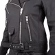 W-TEC Brinea Damen Motorrad Lederjacke