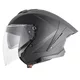 W-TEC Voltik Motorrad-Helm - mattschwarz
