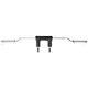 Olympischer Squat-Schaft inSPORTline Squabar 239,3cm/50mm - 25,5kg - bis zu 317kg - mit Klemmen
