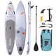 Paddleboard mit Zubehör inSPORTline WaveShard 12'6"