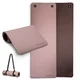 inSPORTline Kikami Trainingsmatte 180 x 61 x 0,8 cm - tmavě zeleno-černá - bamboo beige-hnědá