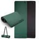 inSPORTline Kikami Trainingsmatte 180 x 61 x 0,8 cm - tmavě zeleno-černá - tmavě zeleno-černá