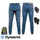W-TEC Dynetis Herren-Moto-Jeans - blau - blau