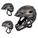 Junior Downhill Helm W-TEC Estreito - Matt Blue - Magic Matt Black