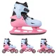 Verstellbare 4in1 inSPORTline Fourtuna Schlittschuhe