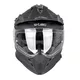 W-TEC Valso Motorrad-Helm - schwarz
