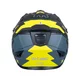 W-TEC Badalone Graphic Modular-Helm - matně černá-žlutá