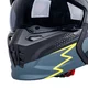 W-TEC Badalone Graphic Modular-Helm - matně černá-žlutá