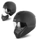 Modularer Helm W-TEC Satalone - Black Matt - Black Matt