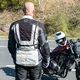 Touring-Motojacke für Männer BOS Maximum - schwarz
