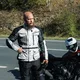 Touring-Motojacke für Männer BOS Maximum - schwarz