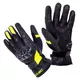 W-TEC Kudavo Motorrad-Handschuhe - schwarz-fluo - schwarz-fluo