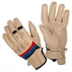 W-TEC Laudero Sommer-Motorradhandschuhe aus Leder - beige