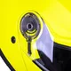 W-TEC Cullo aufklappbarer Motorradhelm - fluo gelb