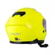 W-TEC Cullo aufklappbarer Motorradhelm - fluo gelb