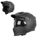 W-TEC Badalone Modular-Helm - mattschwarz - mattschwarz