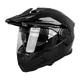 W-TEC Biscaia P/J aufklappbarer Enduro-Helm - béžová matná - schwarz glänzend