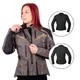 W-TEC Smackton Lady Damen Touring Moto Jacke - schwarz-grün