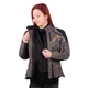 W-TEC Smackton Lady Damen Touring Moto Jacke - schwarz-grün