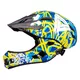 W-TEC Delgada Kinder-Downhill-Helm - Golden Stars