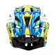 W-TEC Delgada Kinder-Downhill-Helm - Golden Stars