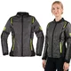 W-TEC Jelsa Damen Sommer-Motorradjacke - šedá-fluo