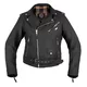 W-TEC Brineo Herren Lederjacke - mattschwarz - mattschwarz