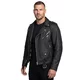 W-TEC Brineo Herren Lederjacke - mattschwarz