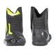 W-TEC GlamCE Motorradstiefel - schwarz-fluo gelb